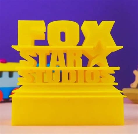 Fox Star Studios Logo 3d Printed Kids Toy T 20th Century Fox Pixar