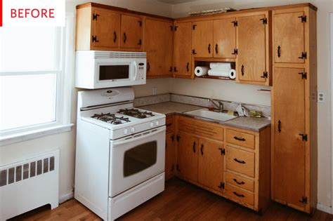 If you're looking to reface, refurbish, or refresh your kitchen cabinets without a when this old house contractor tom silva started his carpentry career over 35 years ago, he often built the kitchen cabinets he installed for his customers. Painting Kitchen Cabinets - Budget Remodel Before After ...