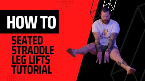 How To Perform Seated Straddle Leg Lifts Hip Mobility Hip Flexor Strengthening Fitness
