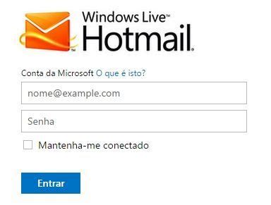Hotmail Entrar Email Caixa Entrada Hotmail Login Sign Tohlim