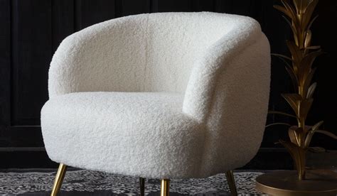 4.6 out of 5 stars 105. White Teddy Armchair With Gold Legs | Rockett St George