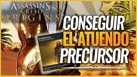 Assassin s Creed Origins Cómo conseguir el ATUENDO LEGENDARIO ISU