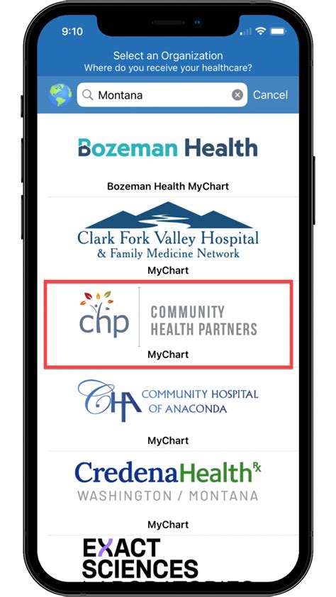 Chp Mychart Community Health Partners