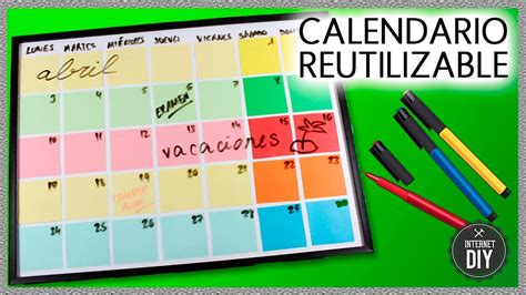 Calendario Casero Manualidades Calendario Aug 2021