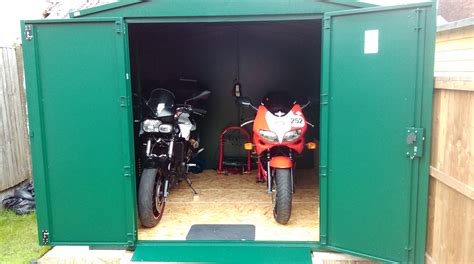 Motorbike Storage Garage 8ft 11 Motorbike Storage Motorcycle Storage