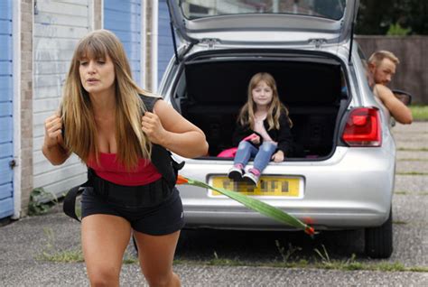 Female Weightlifter Strongwoman Mum Can Pull A Car And Lift Twice Her