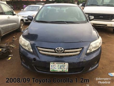 Registered 200809 Toyota Corolla For Sale 12m Autos Nigeria
