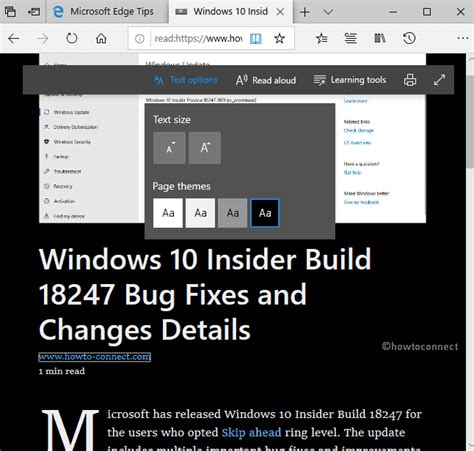 Microsoft Edge New Features In 1809 Windows 10 October 2018 Update