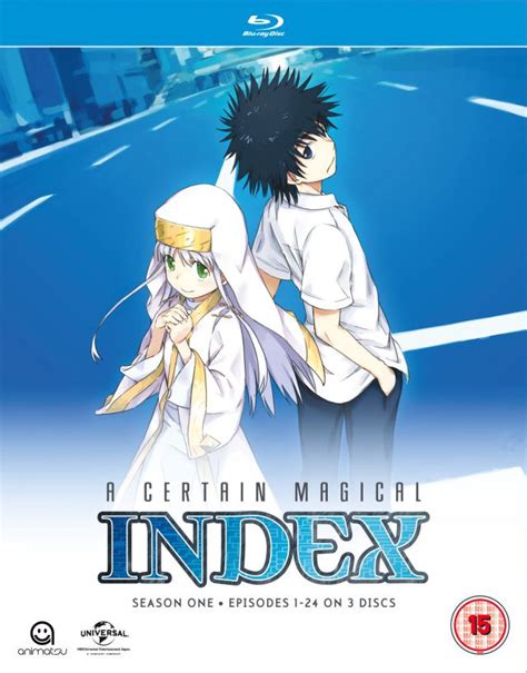 A Certain Magical Index A Certain Magical Index Dvd Blu Ray Anime