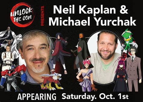 Unlock The Con Presents Voice Actors Neil Kaplan And Michael Yurchak The Outlet Collection