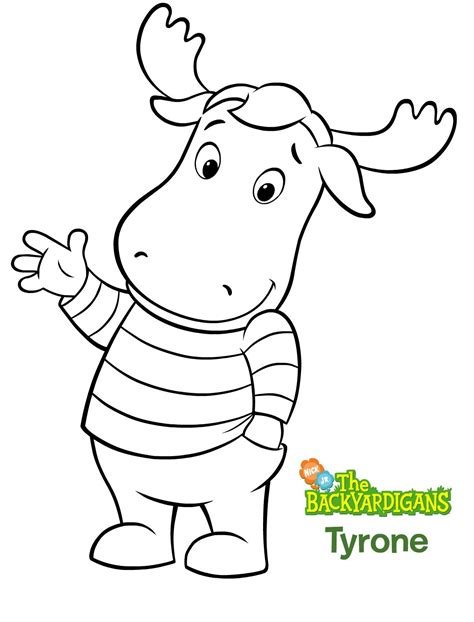 Backyardigans Super Coloring Pages Ideas In The Best Porn Website