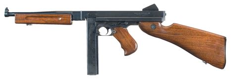 Wwii Thompson M1a1 Fully Automatic Submachine Gun Rock Island Auction