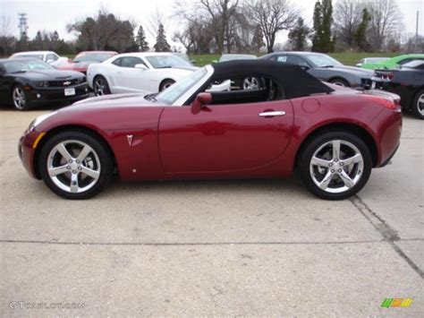 2009 Wicked Ruby Red Pontiac Solstice Gxp Roadster 47767113 Photo 9