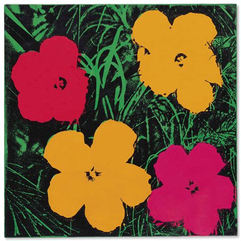 Andy Warhol 1928 1987 Flowers Christies