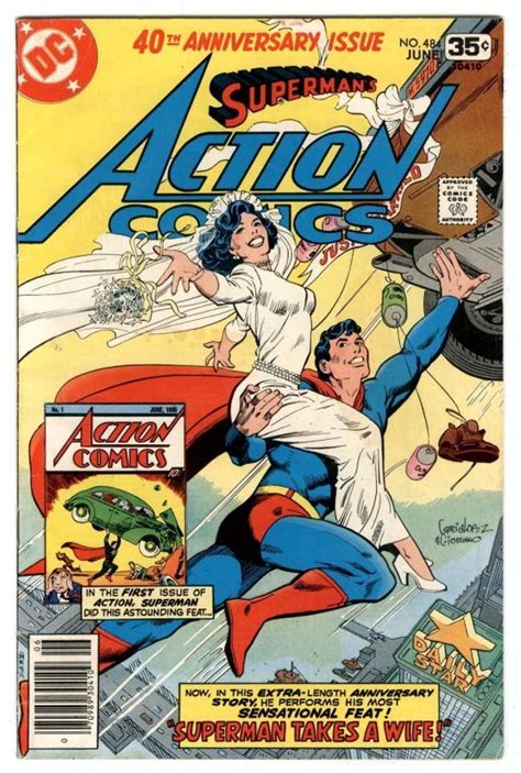 Action Comics 484 1978 Superman 40th Anniversary Action Comics 1