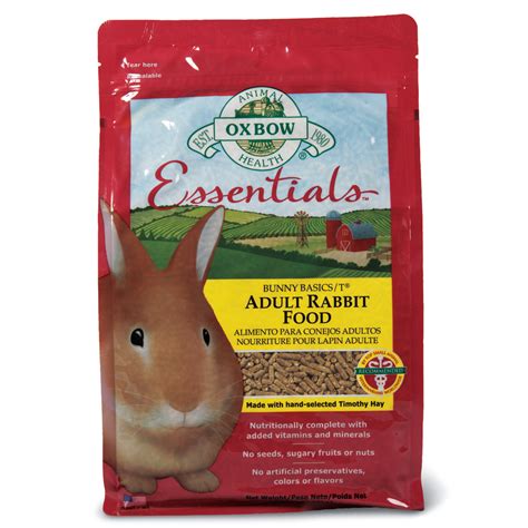 We consider oxbow rabbit food as the best overall choice for several reasons. Oxbow : Adult Rabbit Pellets 10lb
