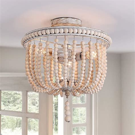 Updated 2021 Top 10 Home Collector Beaded Flush Mount Light Home