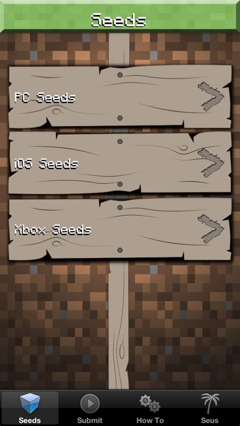 Télécharger Seeds Pro For Minecraft Game Textures Skins Pour Iphone