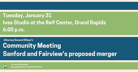 Grand Rapids Community Meeting On Sanford And Fairviews Proposed