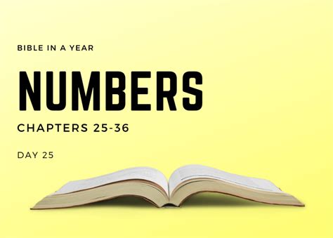 Numbers 25 Bible In A Year Bible Study Brainstorm