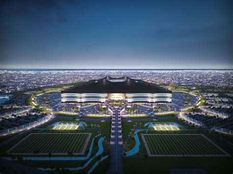 Qatars Fifa World Cup Stadium In Al Khor Modeled After Nomadic Tent Images