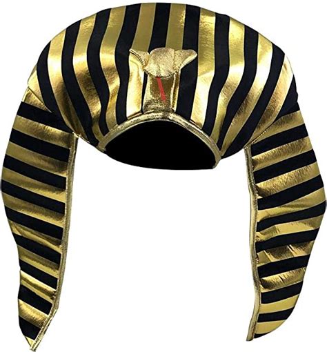 adminitto88 adults egyptian pharaoh hat cleopatra ancient cobra queen nile headpiece crown