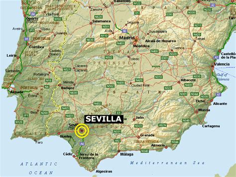 Maps Of Sevilla