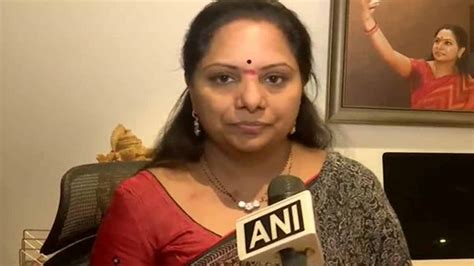 Mlc K Kavitha Files Cases Against Bjp Leaders Indtoday