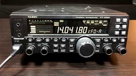 Yaesu Ft 450d Getting Started And Overview Ham Radio Equipment Hf