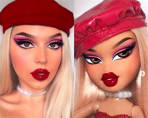 the bratz challenge has gone viral and you need to see these makeup looks bratz doll makeup