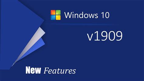 Why this feature update should be a pleasant surprise. Windows 10 Update - version 1909 All New Features - YouTube