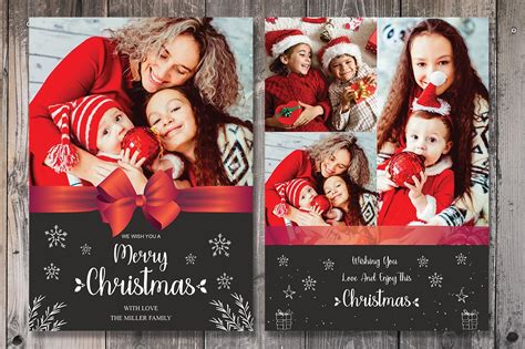 Baseball is a sport which every athlete would enjoy. Christmas Card Template | Creative Card Templates ~ Creative Market