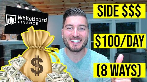 8 Ways To Make Money On The Side 2021 Youtube