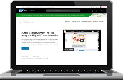 Michael grimm, founder, head of international sale at ingentis explains how sap app center is helping ingentis to grow and. impress.ai Now Available On The SAP App Center - impress ...