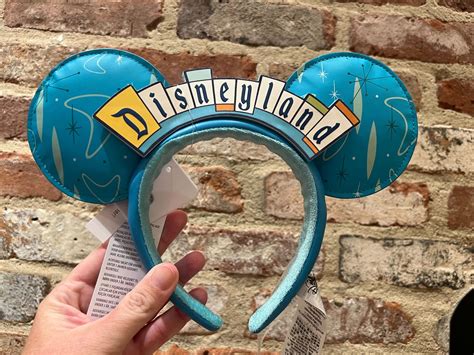 New Retro Disneyland Marquee Ear Headband Now Available Disneyland