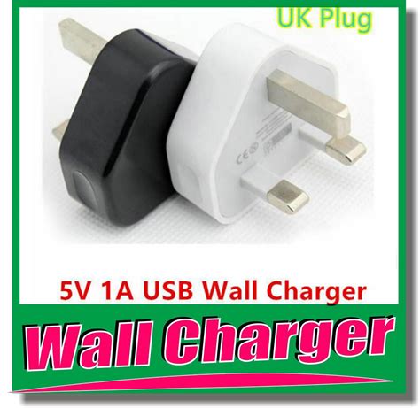 Real 5v 1a Usb Wall Charger Uk Adapters Uk Plug Home Travel Charger 3