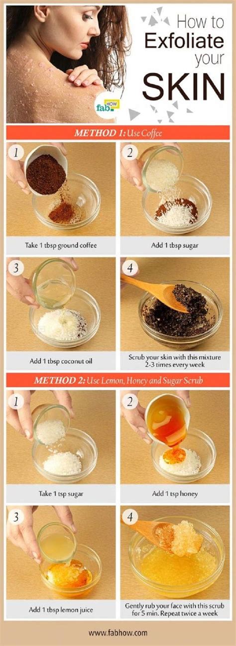 Easy Method To Exfoliate Skin 16 Proven Skin Care Tips And Diys To