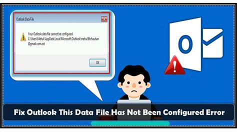 Ways To Fix Outlook This Data File Has Not Been Configured Error Hot Sex Picture