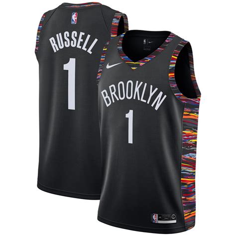 This is 2019 brooklyn nets city edition launch video by jessie kavana on vimeo, the home for high quality videos and the people who love them. Men's Brooklyn Nets D'Angelo Russell Nike Black City ...