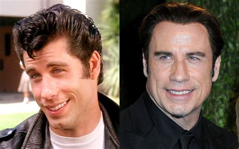 John Travolta Then And Now Actors Then And Now Celebrities Then And