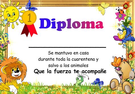 Diplomas De Preescolar Para Editar Gratis Imagenes Y Dibujos Para Images