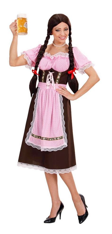 deluxe bayerisches bier dame kostüm damen deutsches oktoberfest kostüm outfit