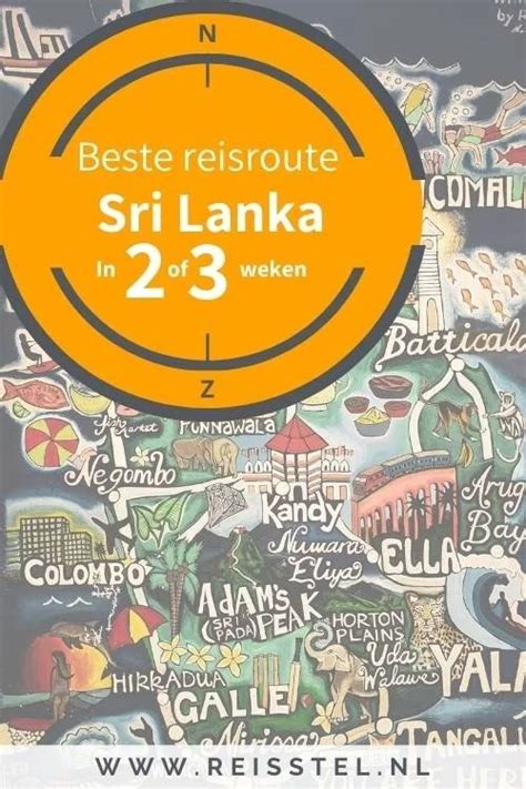 Beste Reisroute Sri Lanka In 2 Of 3 Weken Rondreis