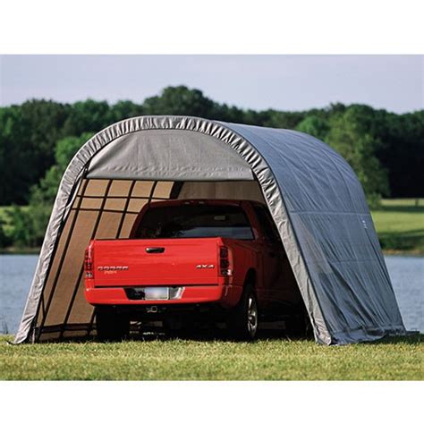 10 X 16 X 8 Round Style Portable Garage Portable Carports And Garages