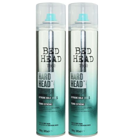 Tigi Bed Head Hard Head Hairspray Extrem Hold 2 X 385 M