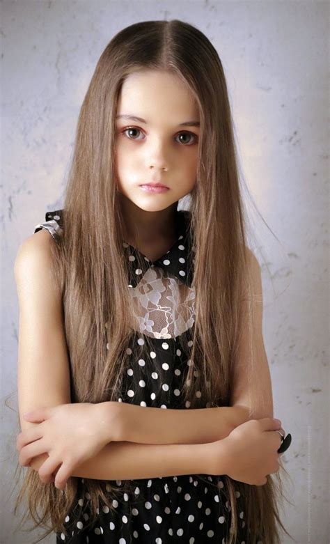 Russian Child Model Dasha Chendekova Russian Child