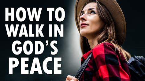 How To Walk In Gods Peace Morning Prayer Youtube