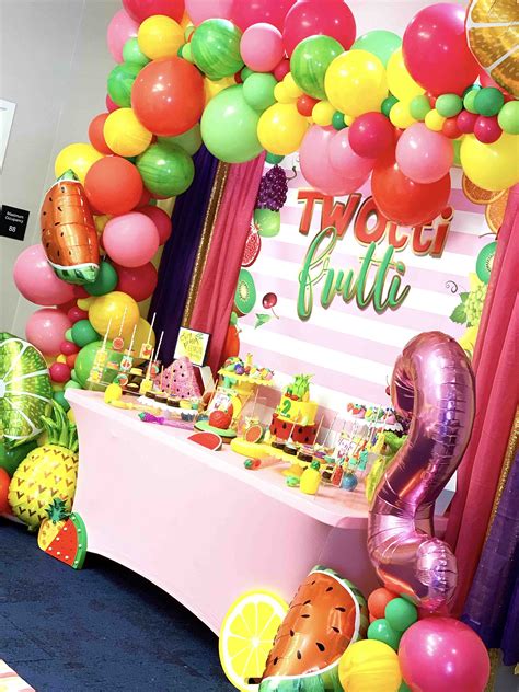 Paper And Party Supplies Party Supplies Tutti Fruity Birthday Twotti