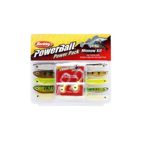 Kit Berkley Powerbait Minnow Pro Pack Leurre Souple Finesse Leurre De La Pêche