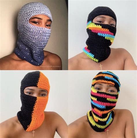 Crochet Ski Mask Pattern Etsy